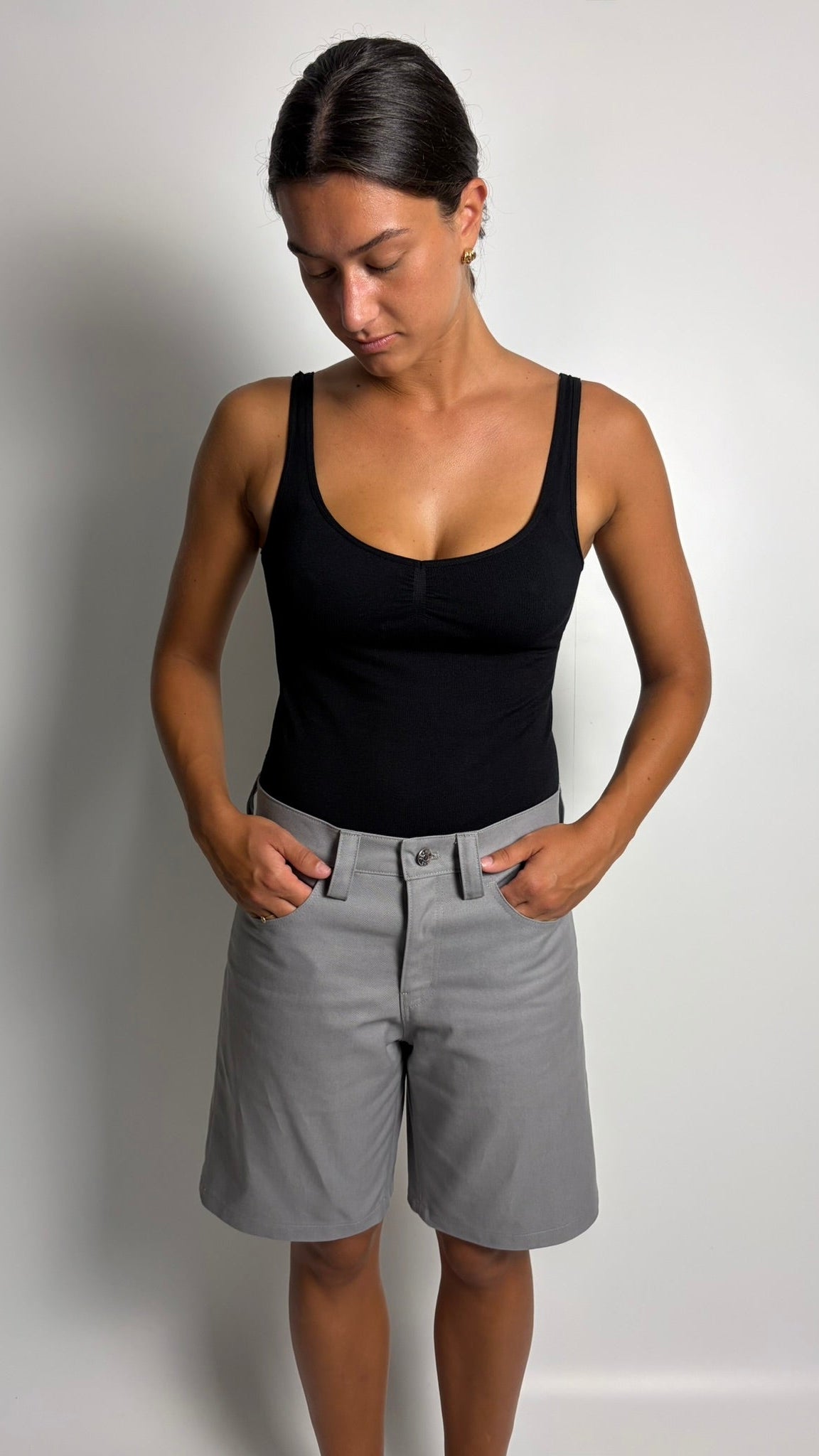 Pantalone Corto gray